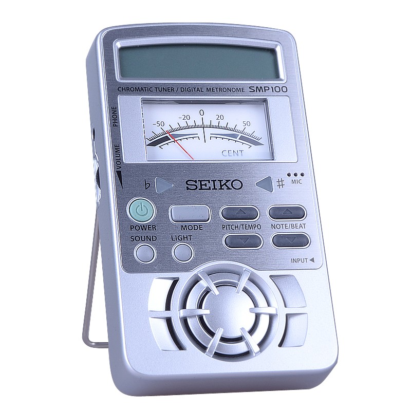 SEIKO日本精工SMP100三合一吉调音器节拍定音器机械仪表指针正品