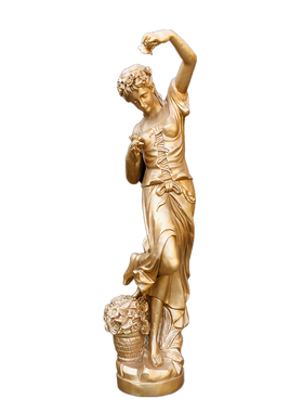 欧式大型美女天使人物雕塑室外摆件酒店大厅客厅落地艺术家居装饰