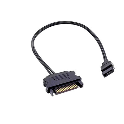 sata转6Pin光驱电源线sata供电接口母转数据线22awg笔记本光驱线