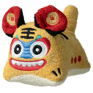 问童子 中国祥瑞系列挂偶 毛绒玩具包包小挂件钥匙扣生日送人礼物