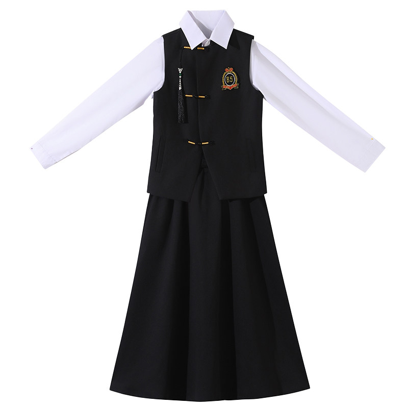 六一儿童合唱团演出服小学生学院风校服班服朗诵比赛中式表演服装