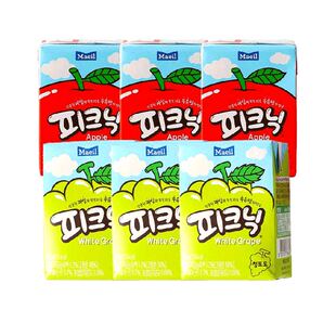 Maeil每日必口利果汁饮料果味水果饮品儿童葡萄苹果牛奶韩国进口