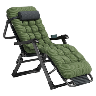 午憩宝新款多功能折叠躺椅办公室午休椅家用免安装可调节靠背椅子
