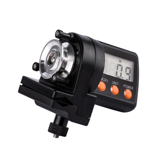 池刃电子鱼线计米器滚轮式水滴轮上线器路亚纺车轮绕线长度计数器