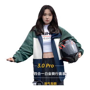 雨衣雨裤套装摩托车女款长款全身防暴雨分体式骑行外穿冲锋衣外套