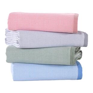 特厚老粗布床单三件套被单纯棉单件凉席单人双人厚全棉千鸟格精品