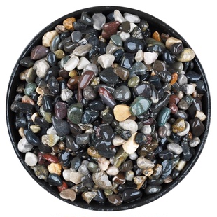 天然河沙溪流石鱼缸专用溪流石原生水族鱼缸水草缸多肉铺面小石子