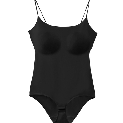 STW带胸垫莫代尔吊带连体衣