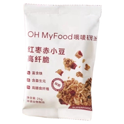 ohmyfood高纤脆烘焙燕麦片