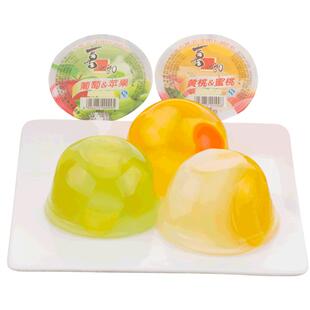 喜之郎果肉果冻大杯装200g*10/6杯什锦果冻多口味水果汁冻