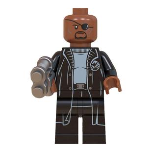 中国积木超英蜘蛛侠远征战衣WM6062神秘客合集拼装积木人仔小玩具