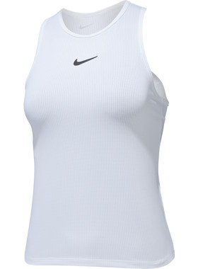 Nike儿童网球背心 耐克夏季女孩速干圆领无袖弹力运动上衣CV7573