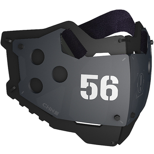 赛博朋克面罩猫耳头饰发箍颈环手甲战术中央町战术工艺科幻感cos