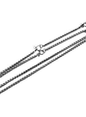 原创泰国佛牌链三挂男女钛钢项链