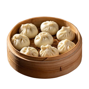 辅兴坊手工老面小笼包嵊州风味360g猪肉包早餐速冻速食品面点家用