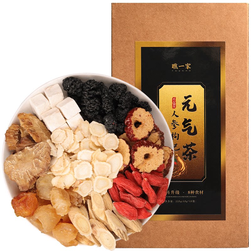 瞧一家持久枸杞人参五宝茶