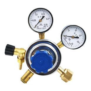 上减牌YQD-0.25*25氮气减压器钢瓶气体减压阀 上海减压器厂压力表