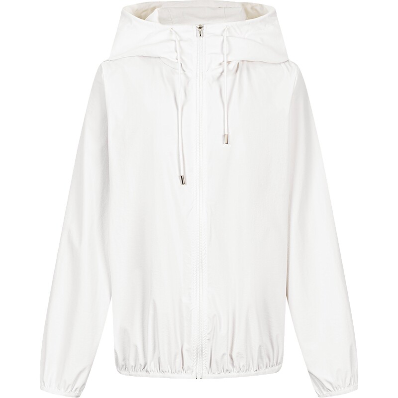 KBNE50+白色防晒衣2025夏季新款外衣户外防晒服罩衫外套上衣女