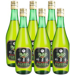 山西杏花村酒 45度玻瓶竹叶青酒475mL*6瓶口粮酒