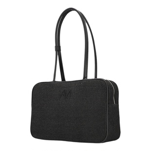 韩国alice martha女大容量编织托特包气质小众通勤包波士顿包