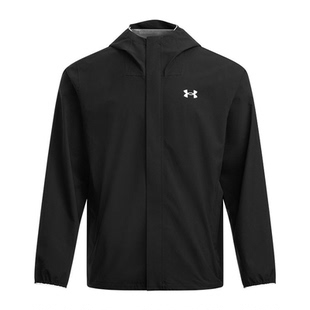 UA安德玛25秋冬新款男训练健身运动防风休闲连帽夹克外套1376066