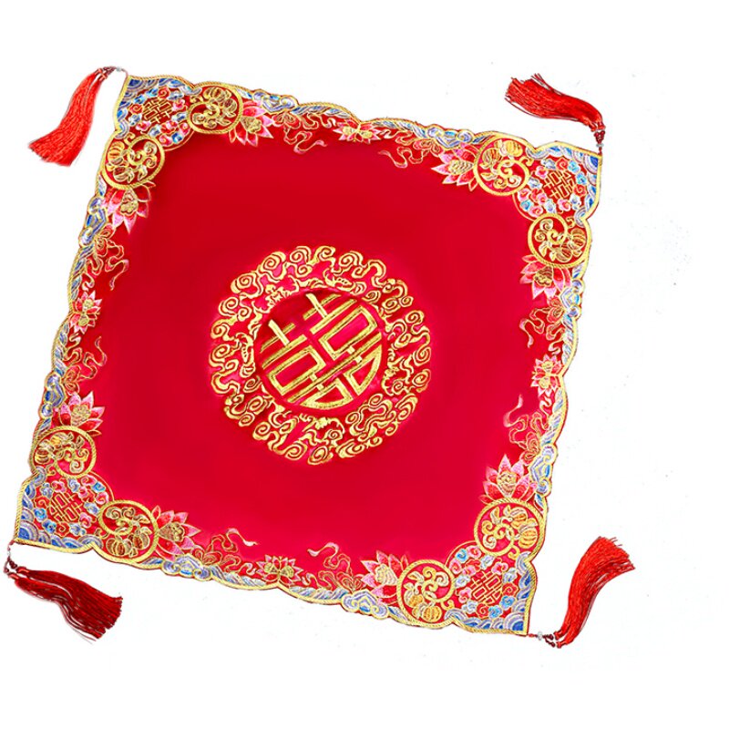 红盖头新娘结婚头纱中式秀禾服复