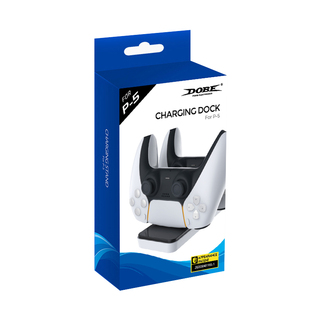 DOBE正品PS5手柄双充PS5手柄座充触点式手柄充电底座双手柄充电器