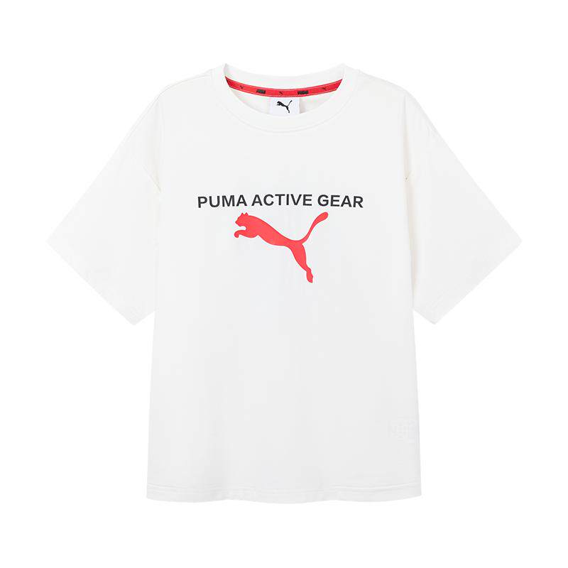 PUMA彪马儿童凉感舒适短袖T恤