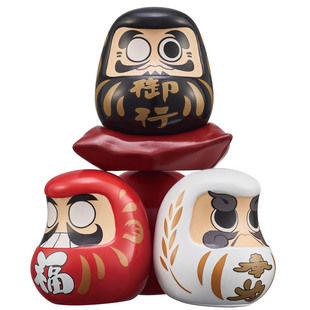 奥迪双钻阴阳师盲盒达摩蛋式神叠叠乐茨球不知火手办公仔摆件周边