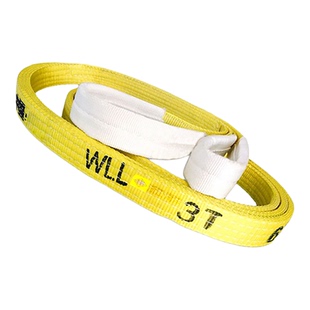 国标彩色双环双扣扁平起重吊装带吊带双扣吊车吊带起重用吊机吊带