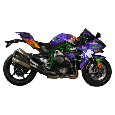 适用川崎NinjaH2C贴花版画拉花