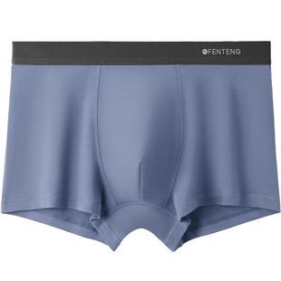 芬腾男士内裤纯棉夏季透气平角裤青年男四角裤运动大码短裤头裤衩