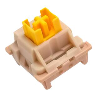 高特水蜜桃轴V2客制化机械键盘热插拔静音线性键盘开关轴多巴胺轴