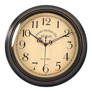 美式2025新款客厅挂钟轻奢复古中古风高级感挂表时钟钟表创意家用