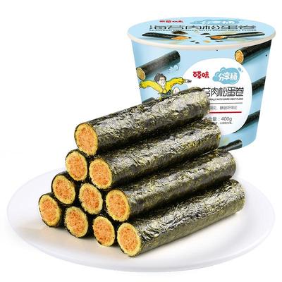 百草味海苔肉松卷分享400g