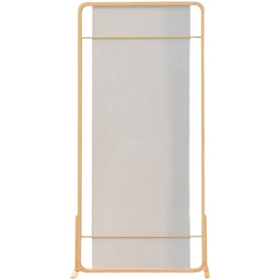 竹布艺简约可移动艺术屏风隔断