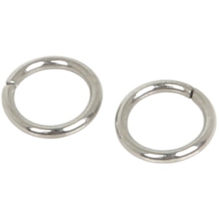 200个保色不锈钢开口圈不褪色连接圈单圈CO环手工diy发簪手链配件
