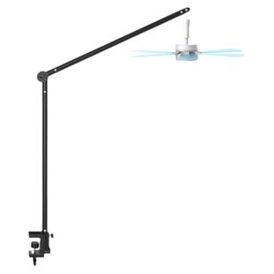 微风小吊扇支架床头床上夹式固定支撑架迷你蚊帐风扇加长挂杆横杆