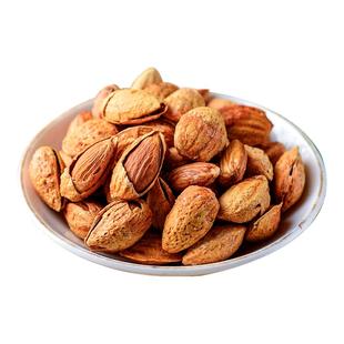 巴旦木2025新货坚果炒货杏仁原奶油味干果休闲零食批发官方旗舰店