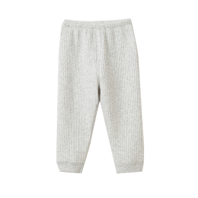 婴儿夹棉秋冬款保暖加厚打底睡裤