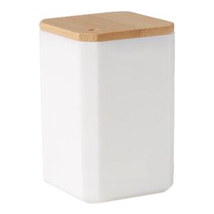 楠竹盖牙签盒饭店专用广告宣传牙签筒餐饮牙签罐定制logo牙签商用