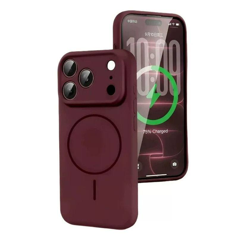 适用苹果18promax手机壳官方新款iPhone17pro高级16液态硅胶15plus强磁吸air超薄14p保护套13情侣软壳女散热