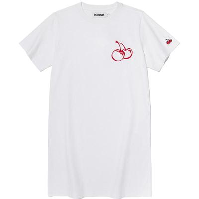 kirsh少女中长裙T恤连衣裙