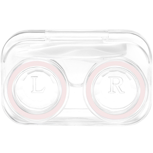 镜音免拧盖隐形眼镜盒一体式轻便防漏高级感收纳盒多副近视美瞳盒