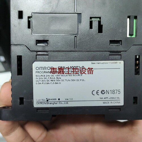 欧姆龙PLCCP1LL10DT1DDC24V原装