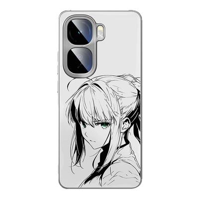 适用iqooneo哑光手机壳二次元