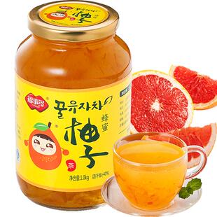 福事多夏日蜂蜜柠檬柚子百香果茶缤纷桶630g泡水喝的东西冲饮饮品