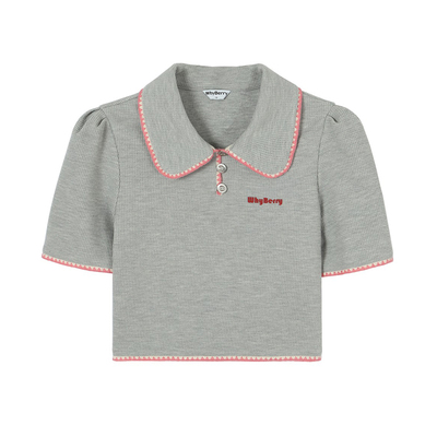 whyberry短袖短款T恤上衣