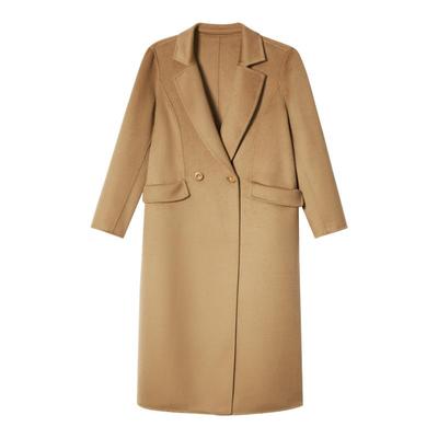 【美丽诺羊毛】诗篇专选雅丹骆驼绒超细高支手工双面呢大衣冬