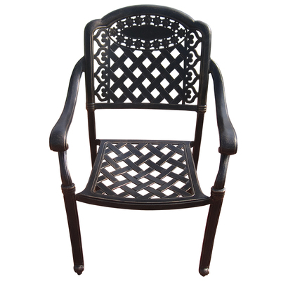 户外铸铝桌椅单椅耐腐耐用